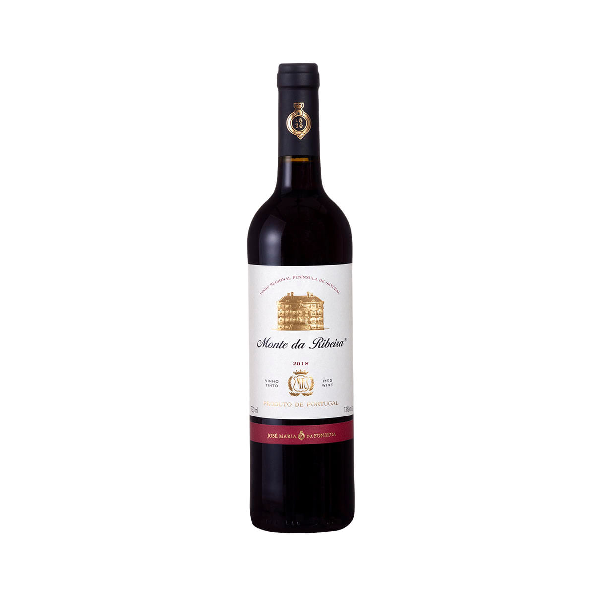 Vinho Tinto Regional  Península de Setúbal Monte da Ribeira 750ml