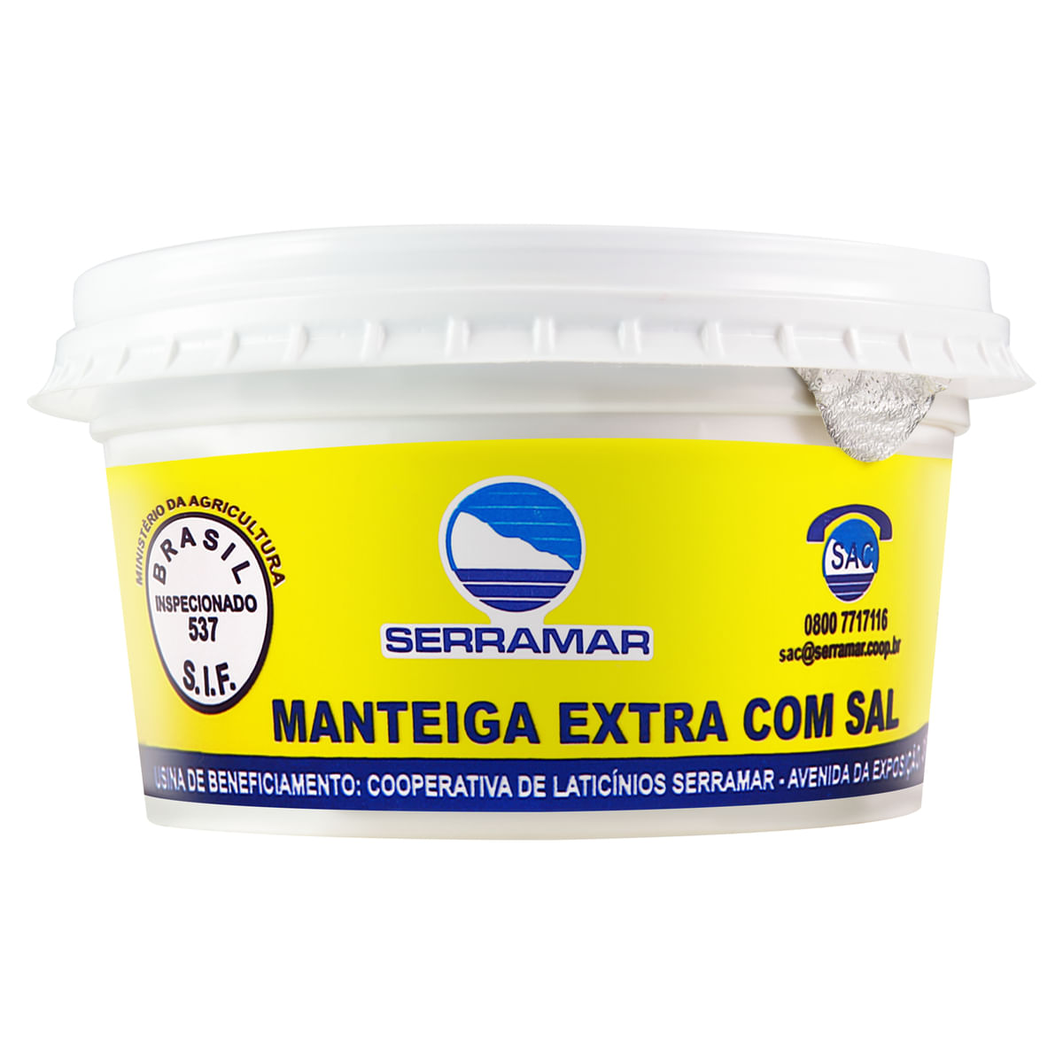 Manteiga Extra com Sal Serramar 200g