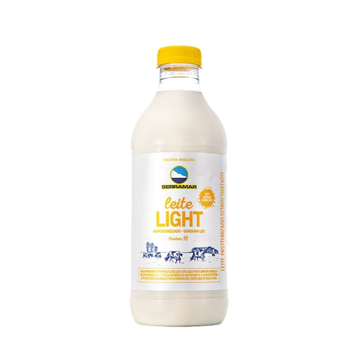 Leite Pasteurizado Semi Desnatado Serramar Light