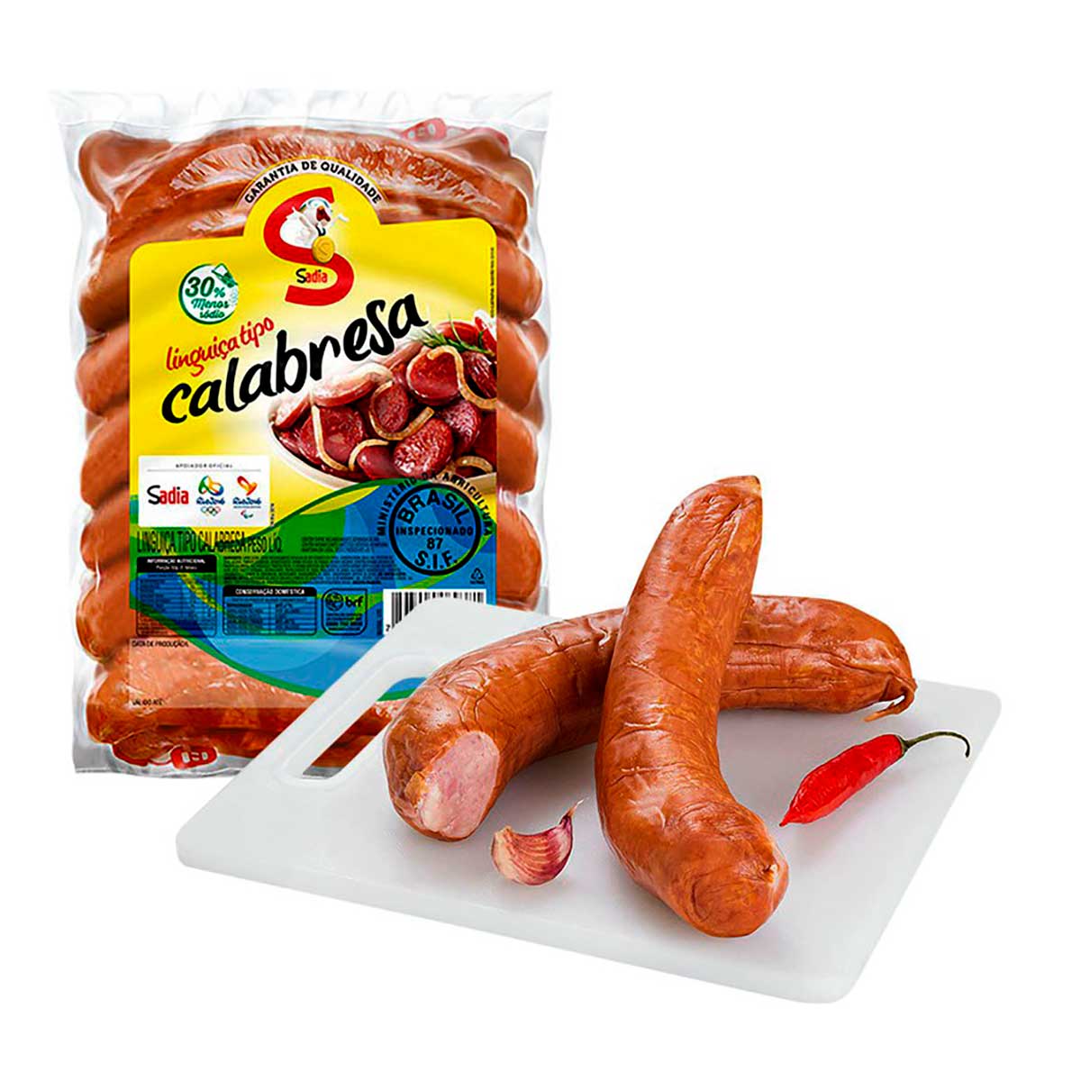 Linguiça de Calabresa Defumada Sadia 1 Kg