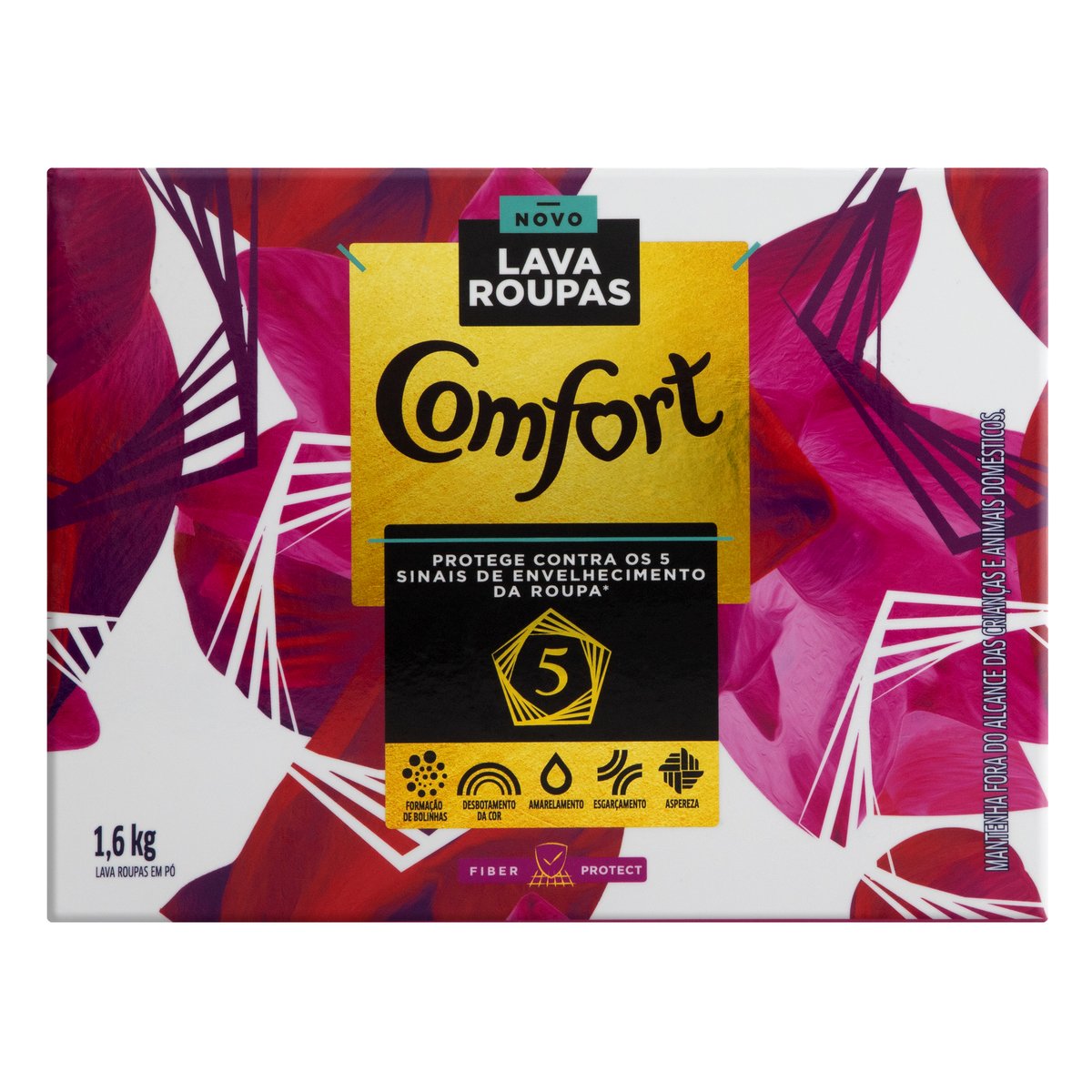 Sabão em Pó Comfort Fiber Protect 1.6 Kg