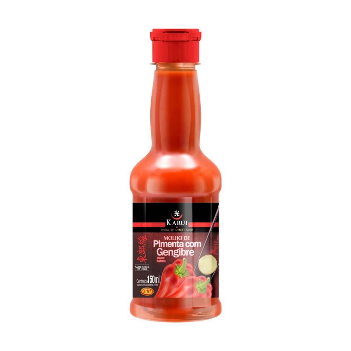 Molho de Pimento com Gengibre Karui 150 ml