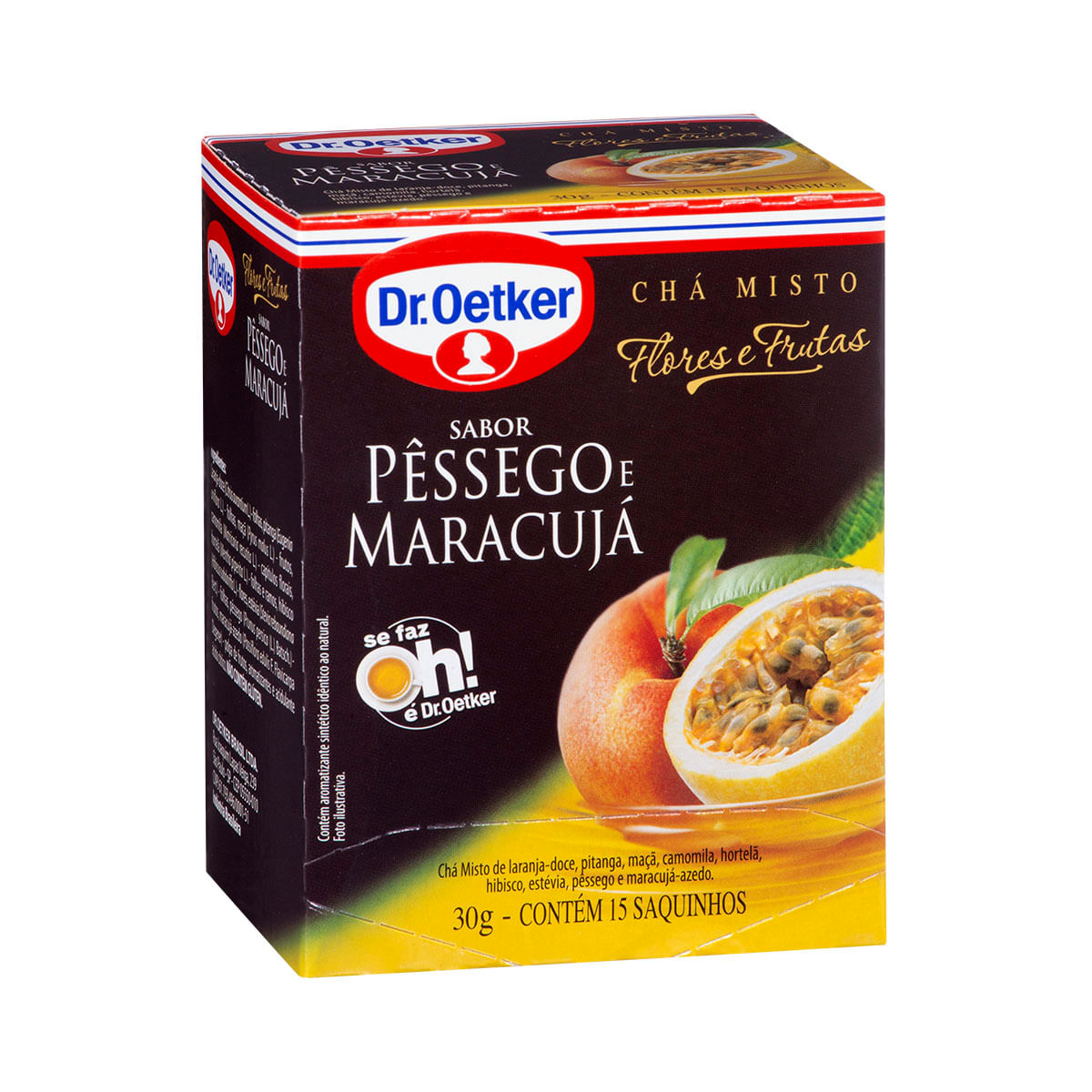 Chá Misto Flores e Frutas Dr. Oetker 30g