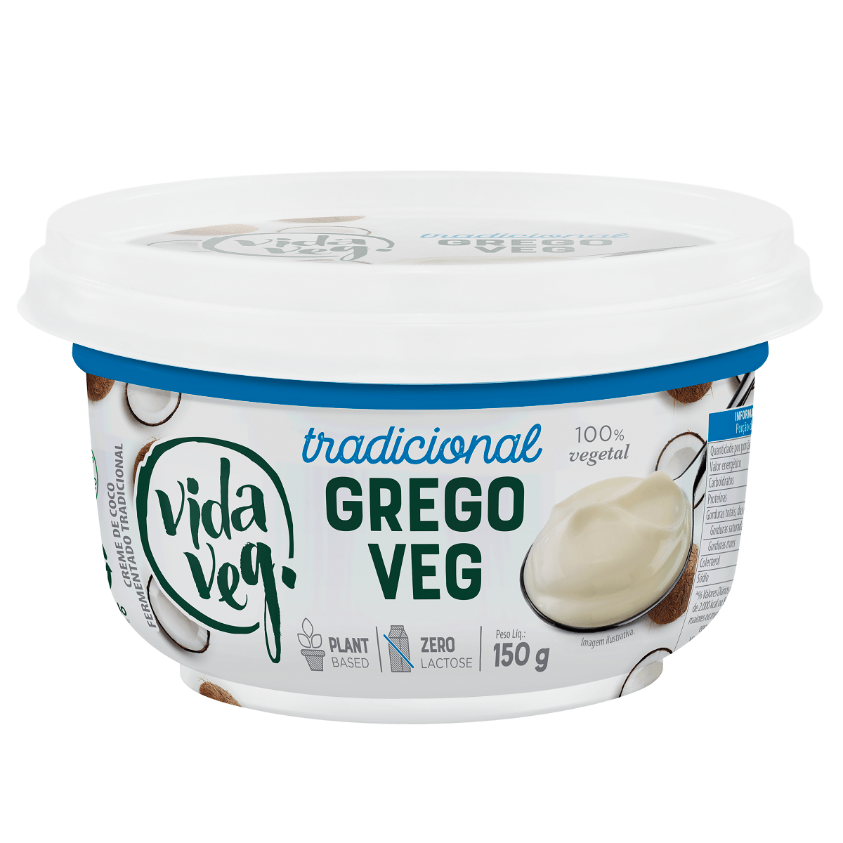 Iogurte Gregoveg Vida Veg Tradicional 150 g