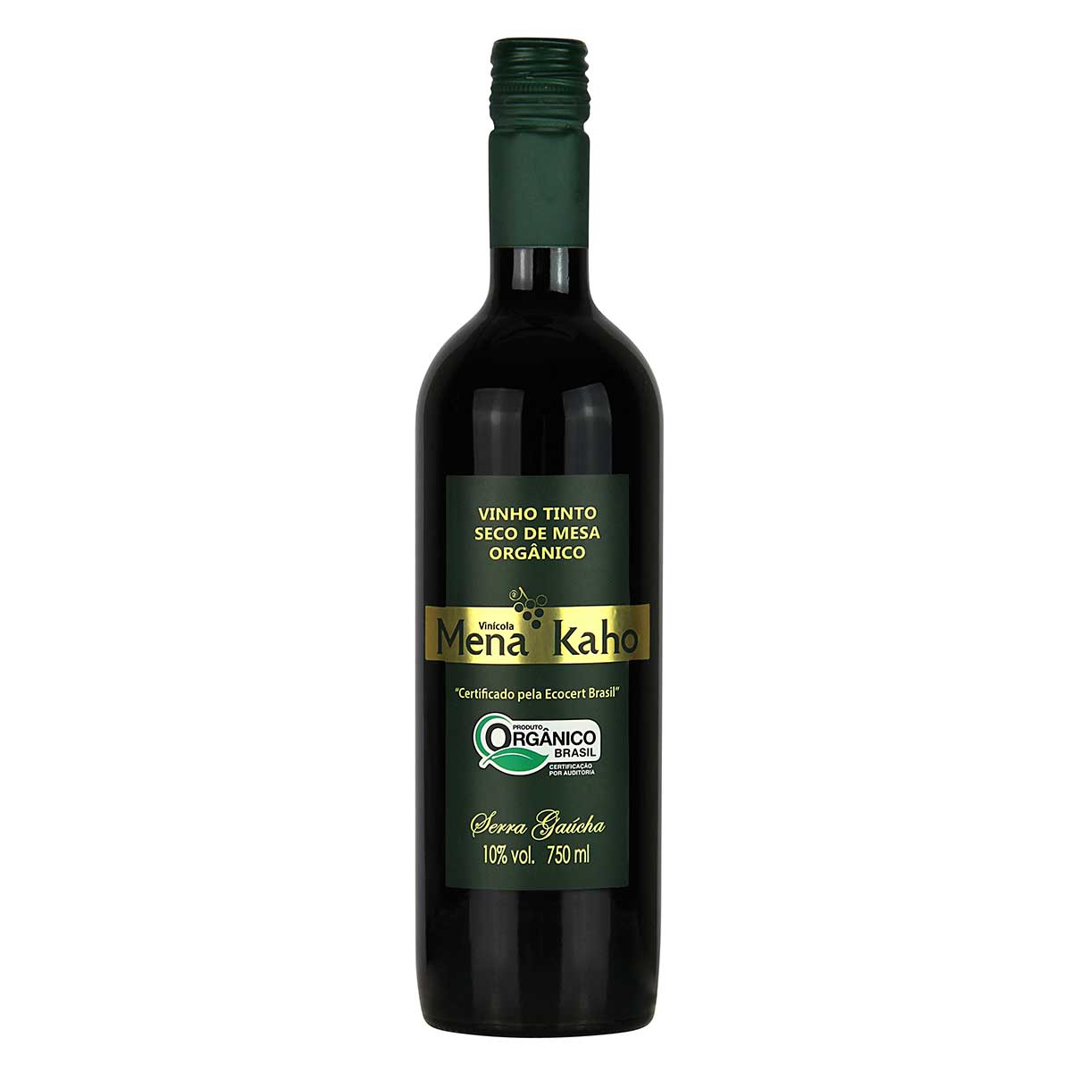 Vinho de Mesa Tinto Mena Kaho Orgânico 750 ml