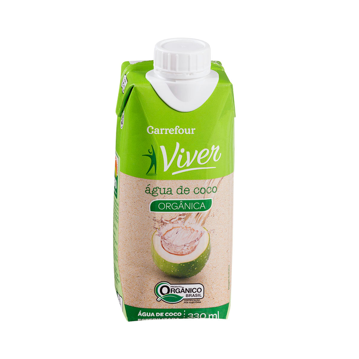 Água De Coco Organica Viver 330 ml