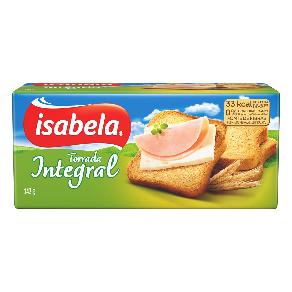 Torrada Integral Isabela 142g