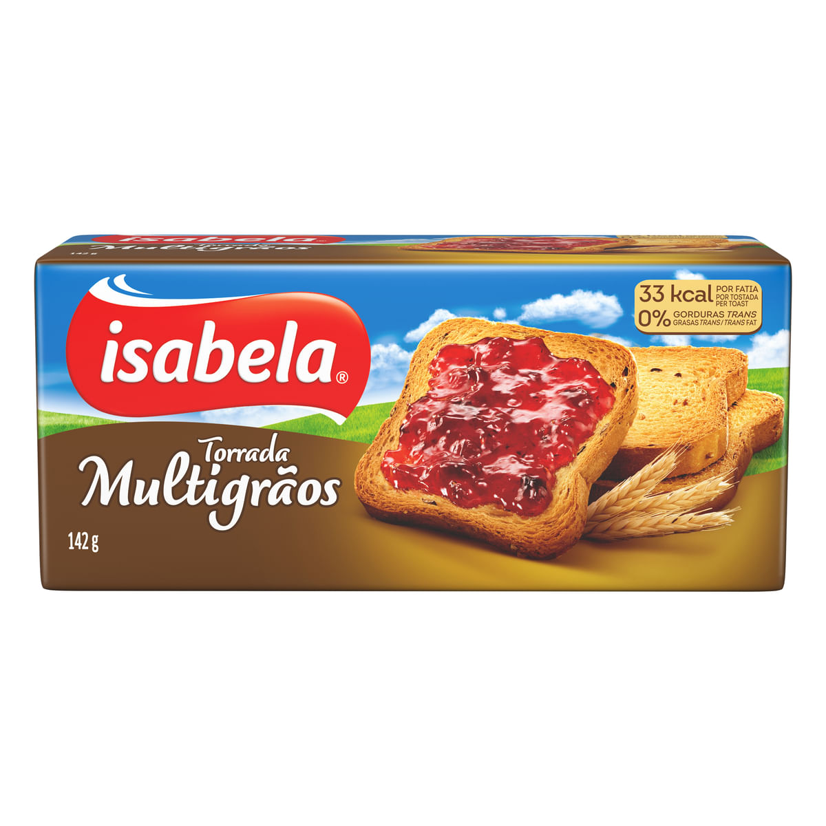 Torrada Multigrãos Isabela 142g