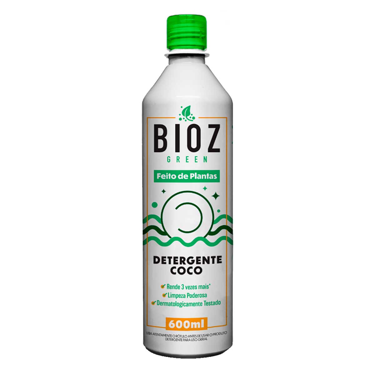 Detergente Líquido Bioz Coco 600 ml