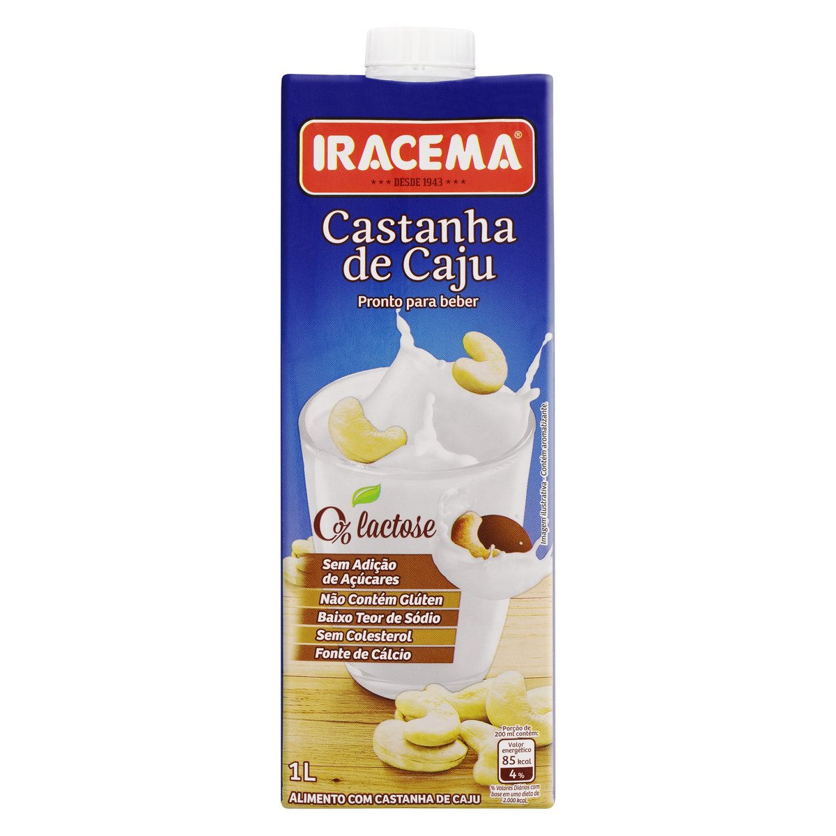 Bebida à Base de Castanha Iracema Caixa 1L