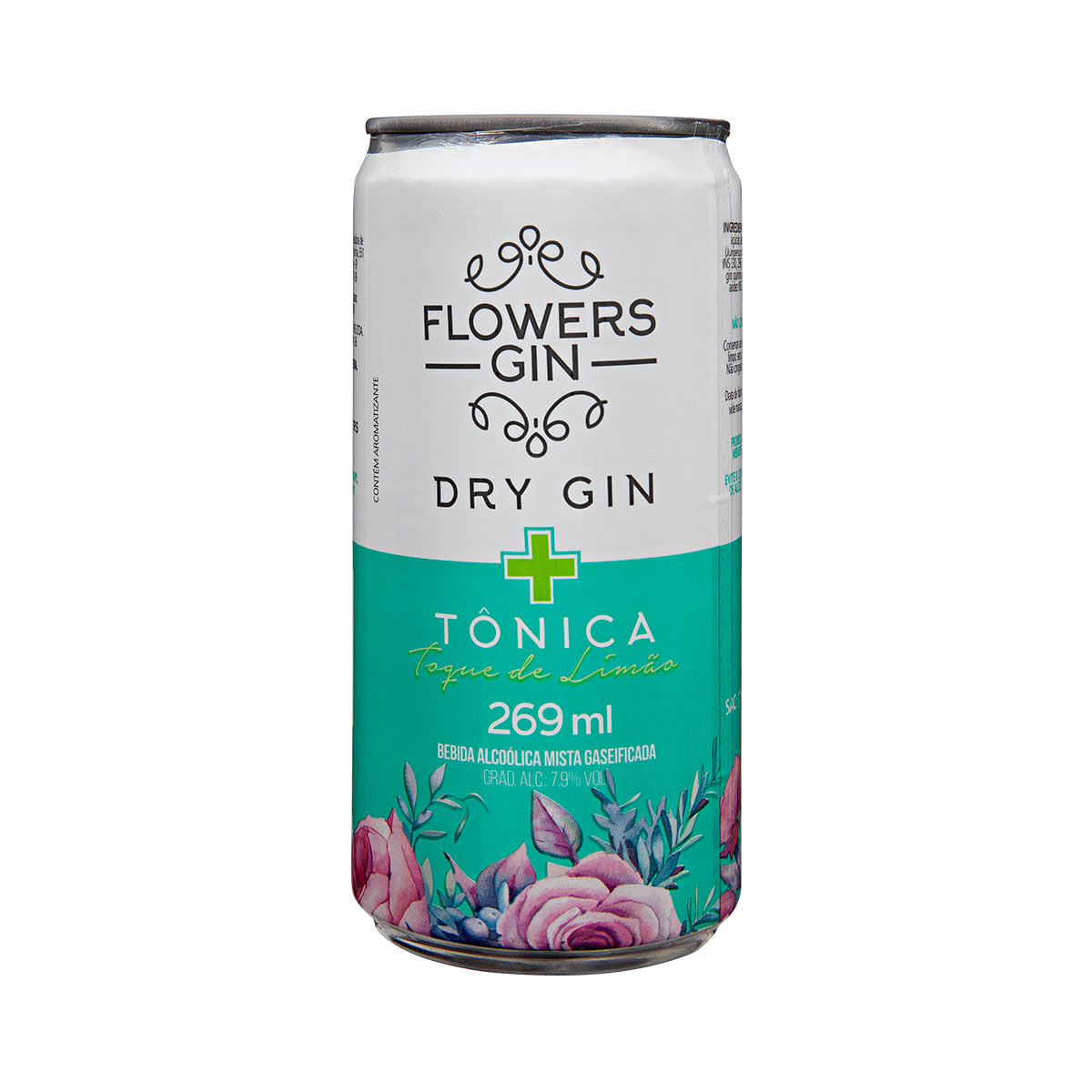 Gin Tônica com Limão Flowers 270 ml