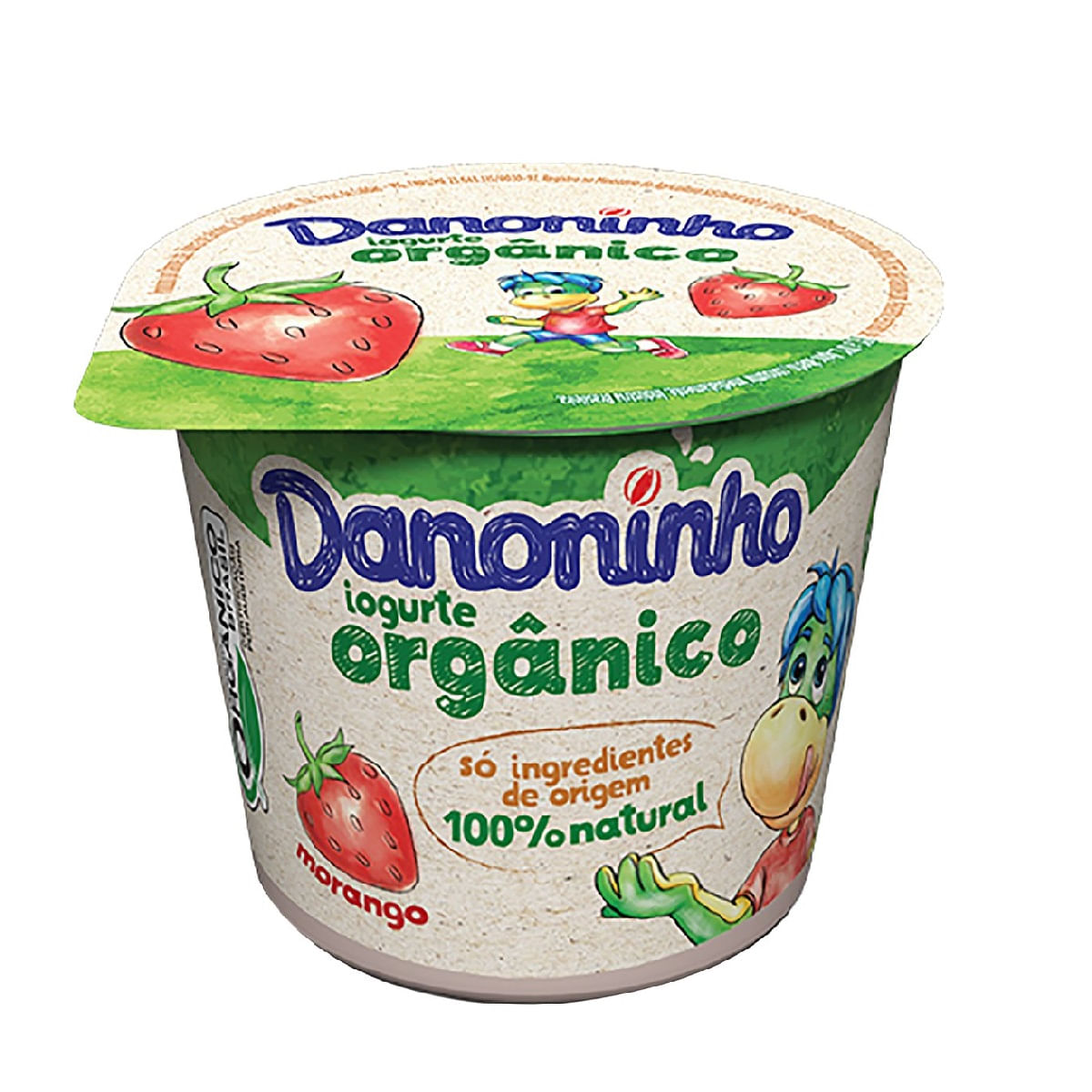 Iogurte Orgânico Danoninho de Morango 90g