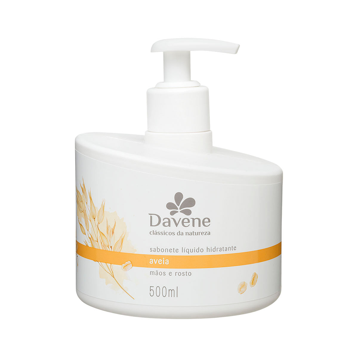 Sabonete Liquído para Mãos, Davene, Aveia, 500ml