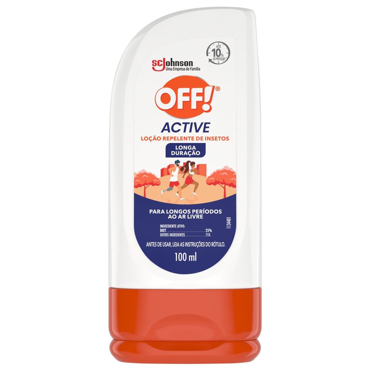 Repelente Off! Longa Duração Loção 100 ml