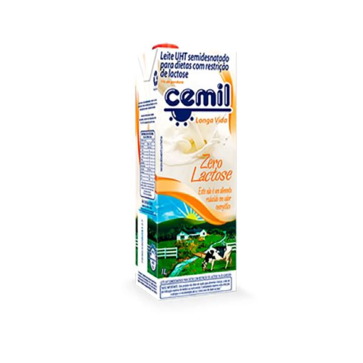 Leite UHT Sem Lactose Cemil 1 Litro