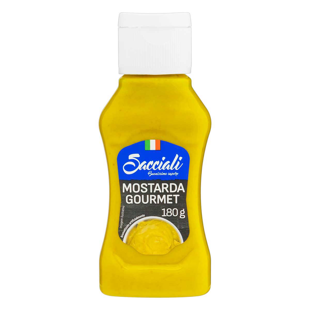 Mostarda Sacciali Gourmet Squeeze 180 g