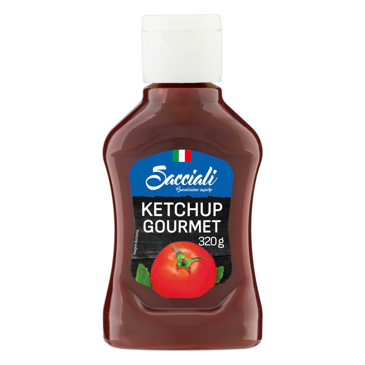 Ketchup Sacciali Gourmet Squeeze 320 g