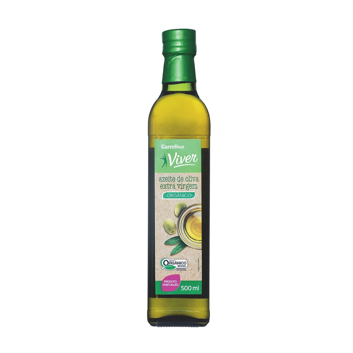 Azeite Português Extra Virgem Orgânico Carrefour Viver 500ml