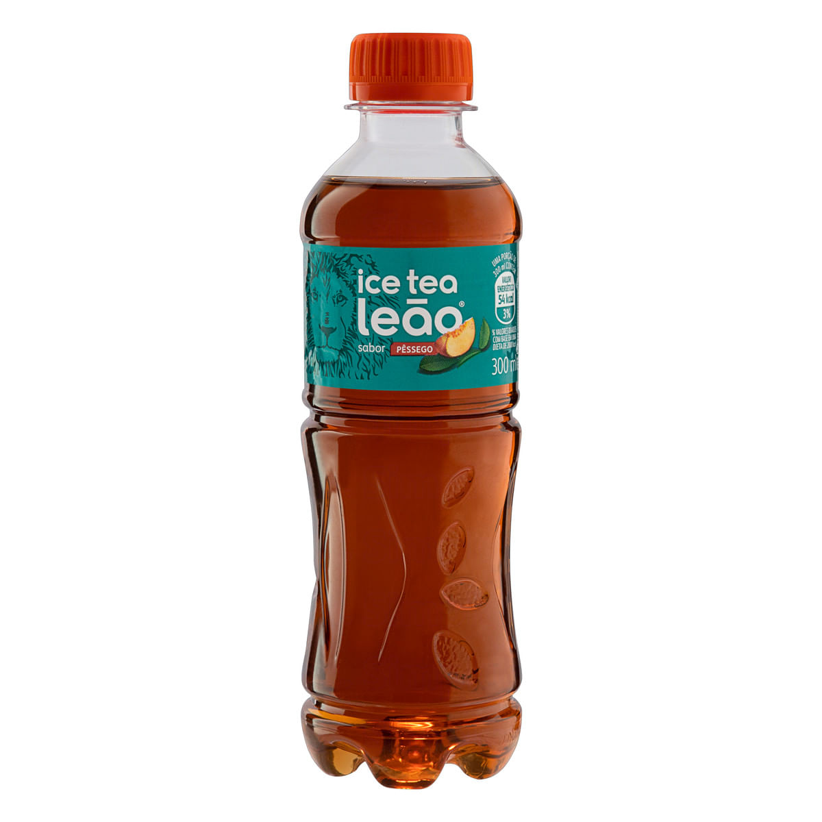 Chá Preto Ice Tea Pêssego Leão 300 ml