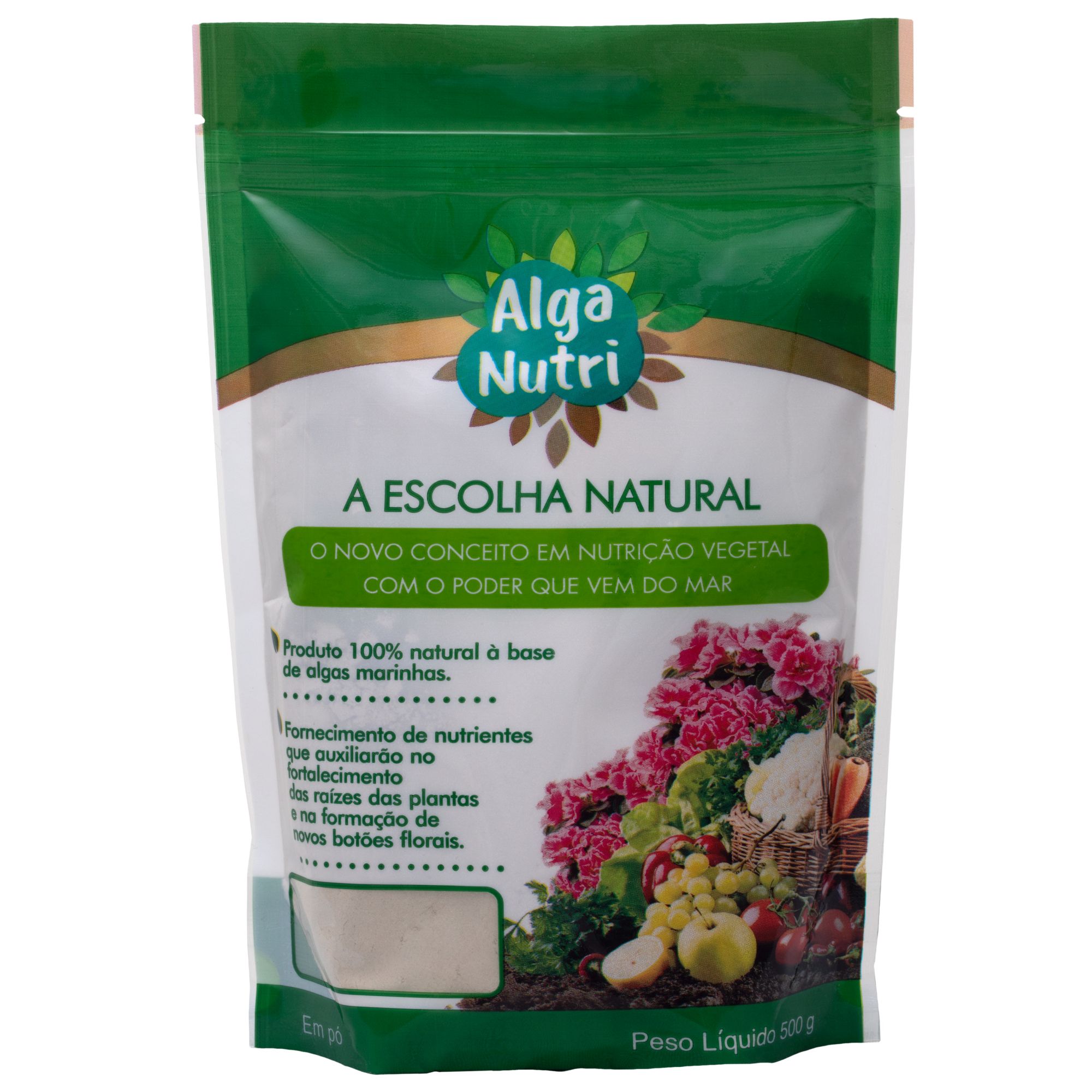 Nutrição Orgânica Alga Farel West Garden 500 g