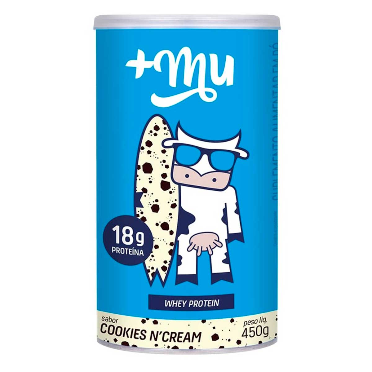 Alimento Proteico Mais Mu Cookies n&apos;Cream 450 g