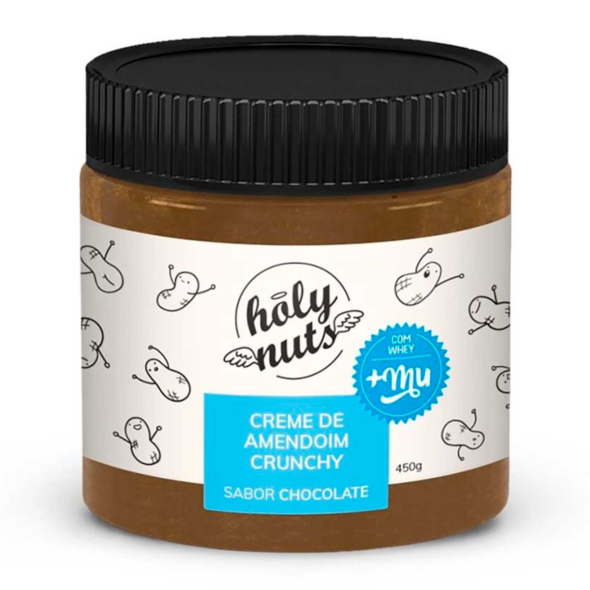 Creme de Amendoim Original Holy Nuts 450 g