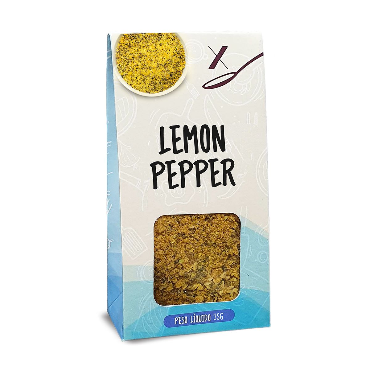 Tempero Lemon Pepper CasaXa 35 g