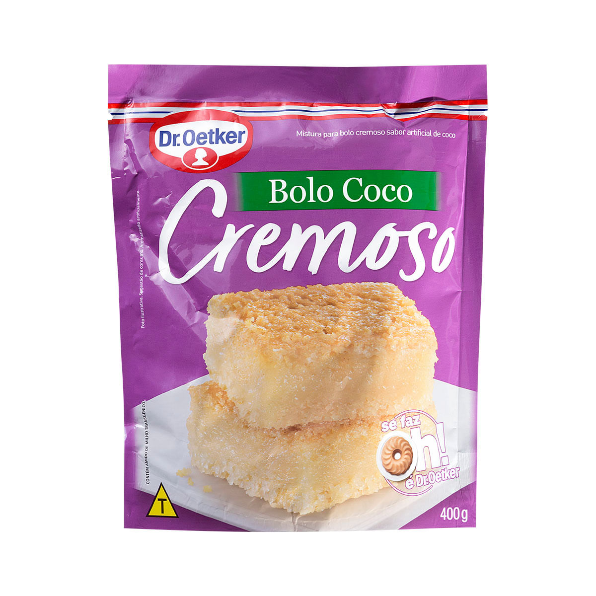 Mistura para Bolo de Coco Cremoso Dr. Oetker 400g