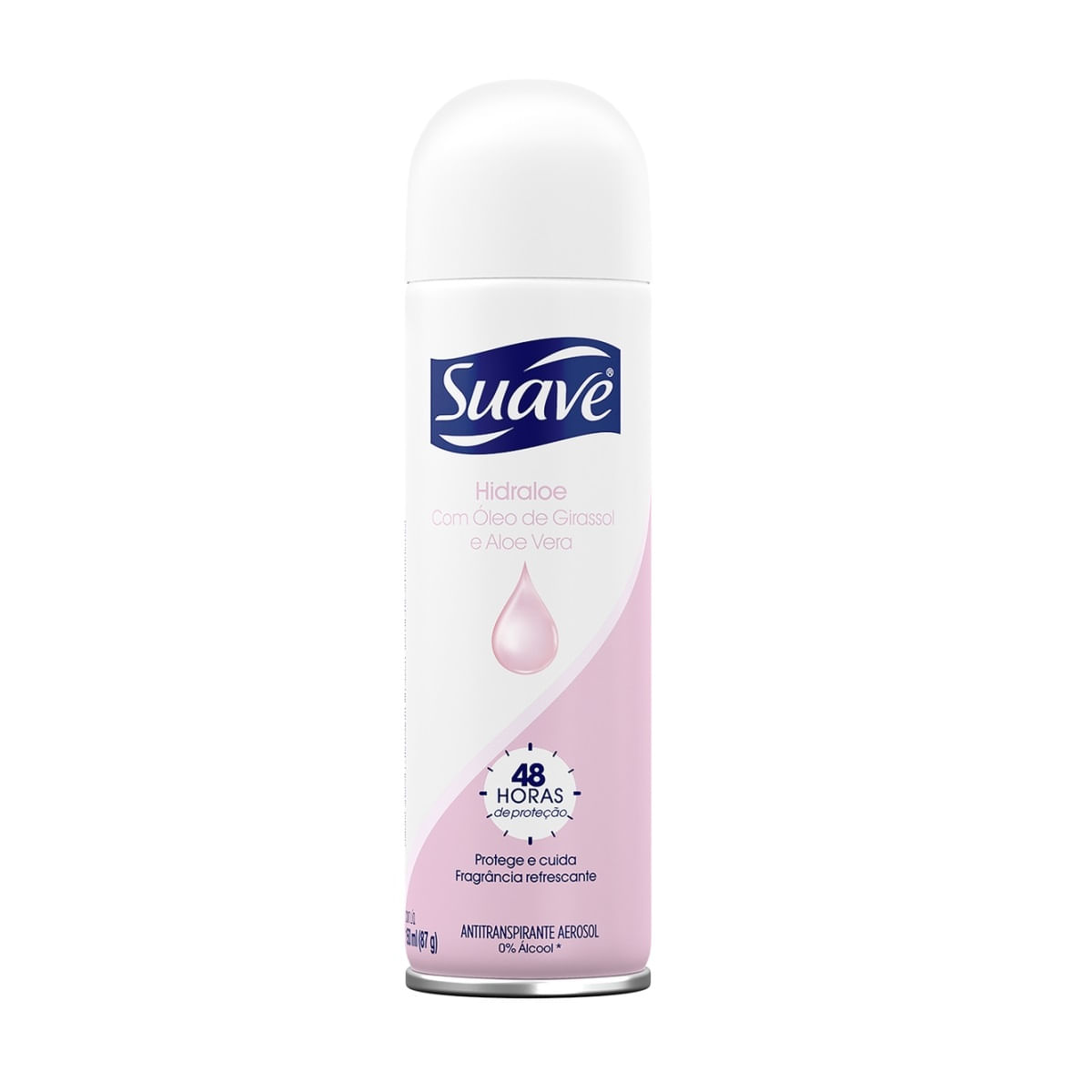 Desodorante Aerosol Suave Hidraloe Feminino 150ml