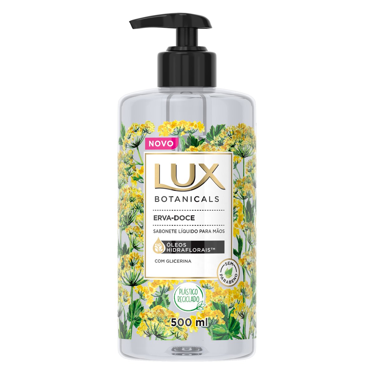 Sabonete Líquido para Mãos Lux Botanicals Erva-Doce 500ml