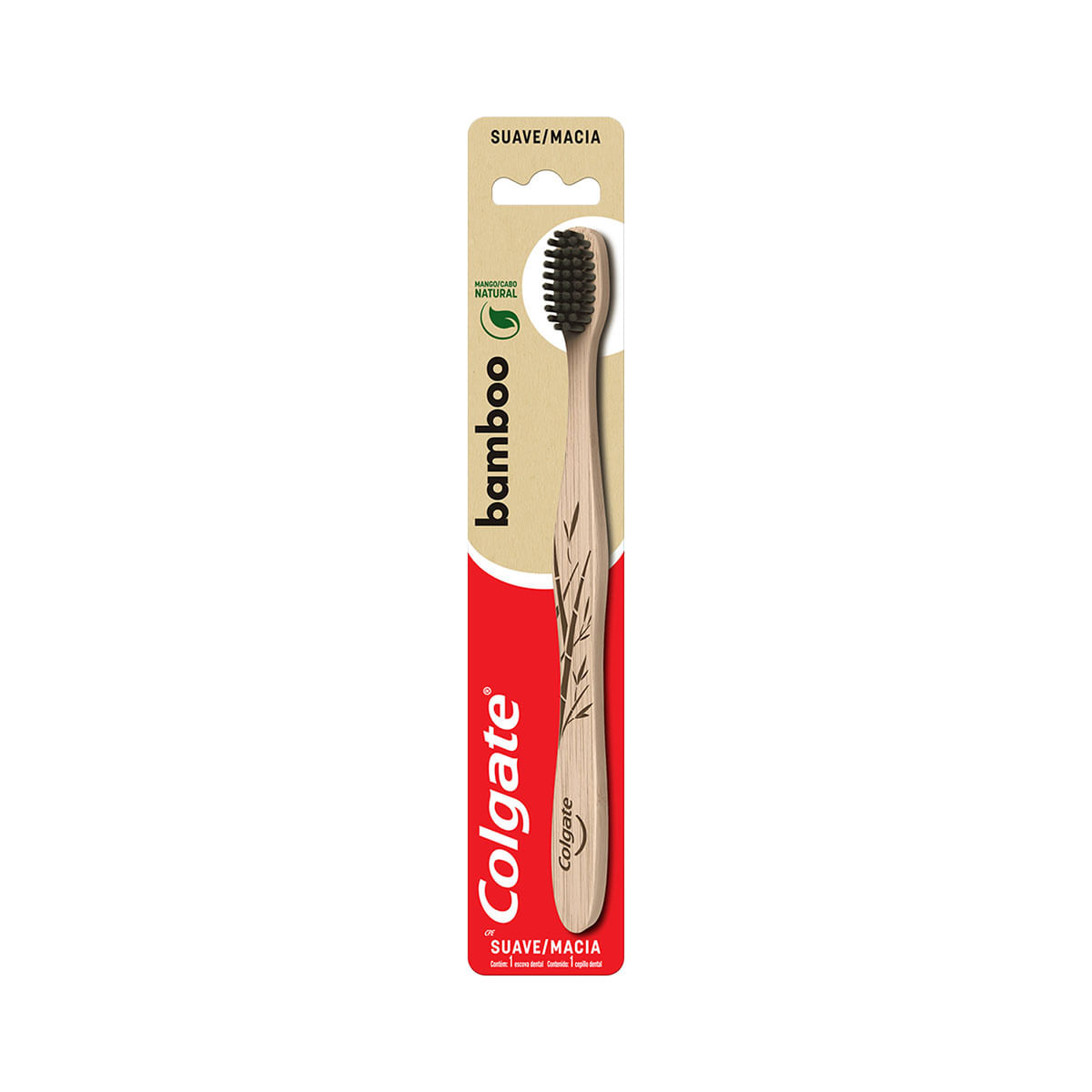 Escova de Dente Sustentável Colgate Bamboo 1 unidade