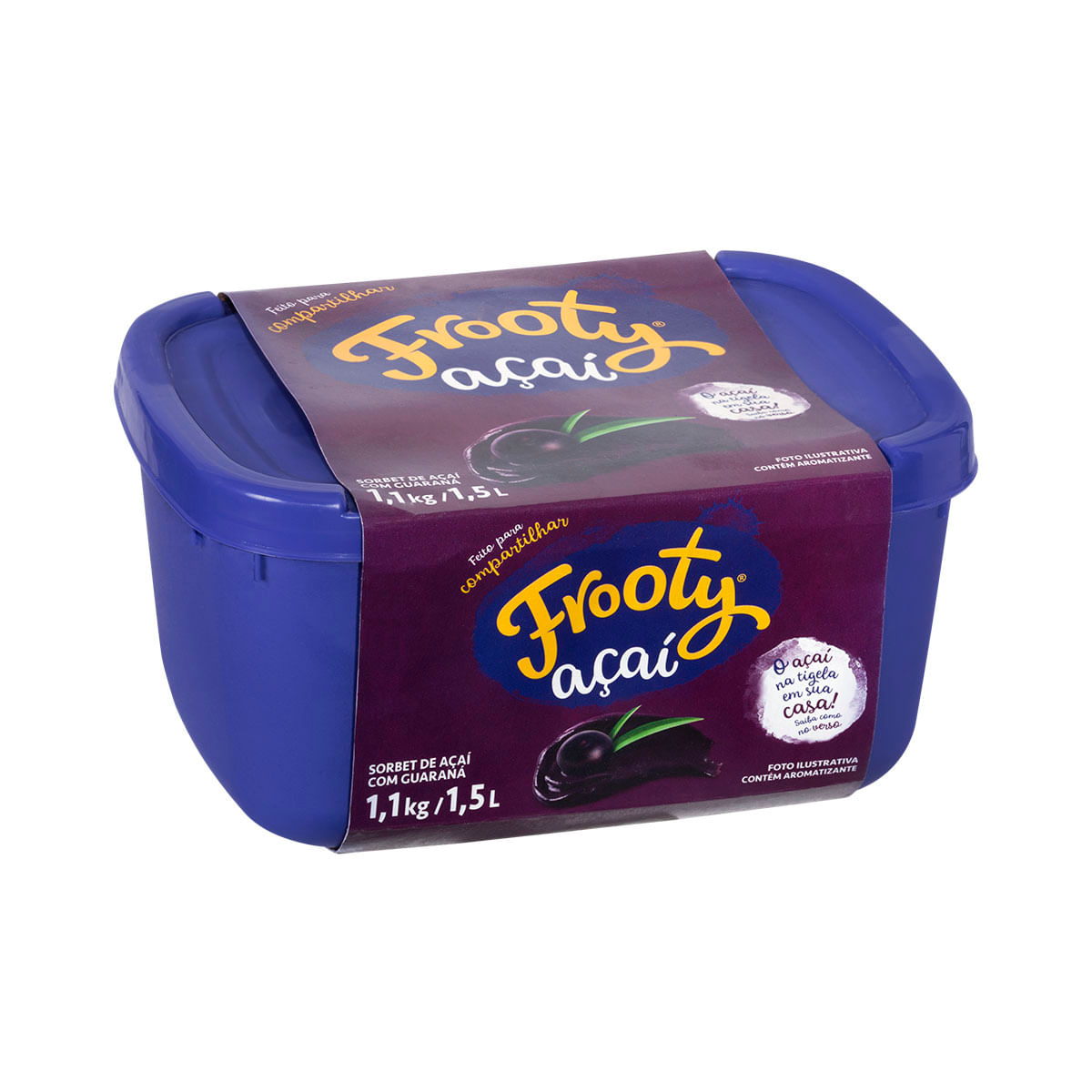 Açaí com Guaraná Frooty 1,5L