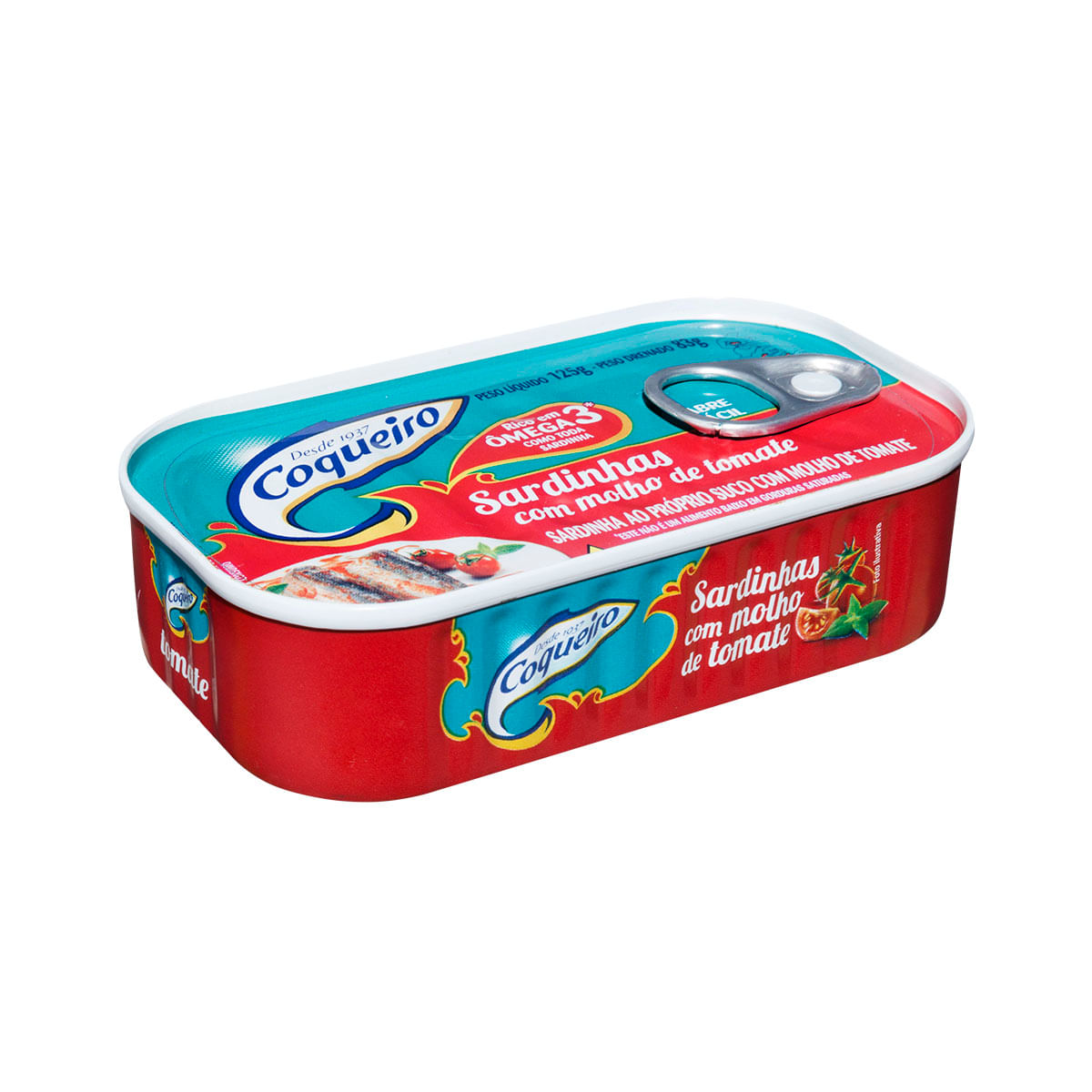 Sardinha com Molho de Tomate Coqueiro 125g