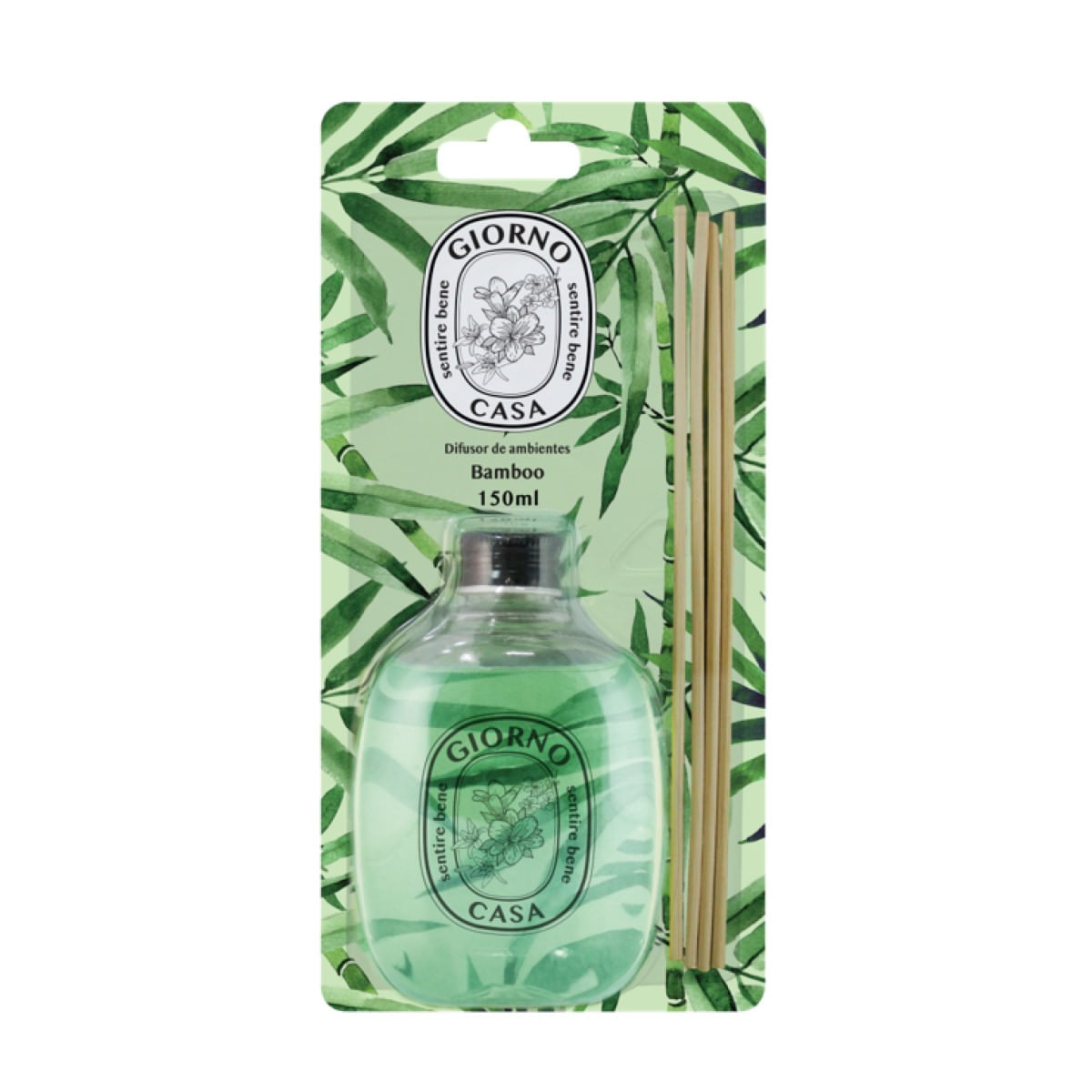 Difusor de Aromas Bamboo Giorno Casa 150 ml