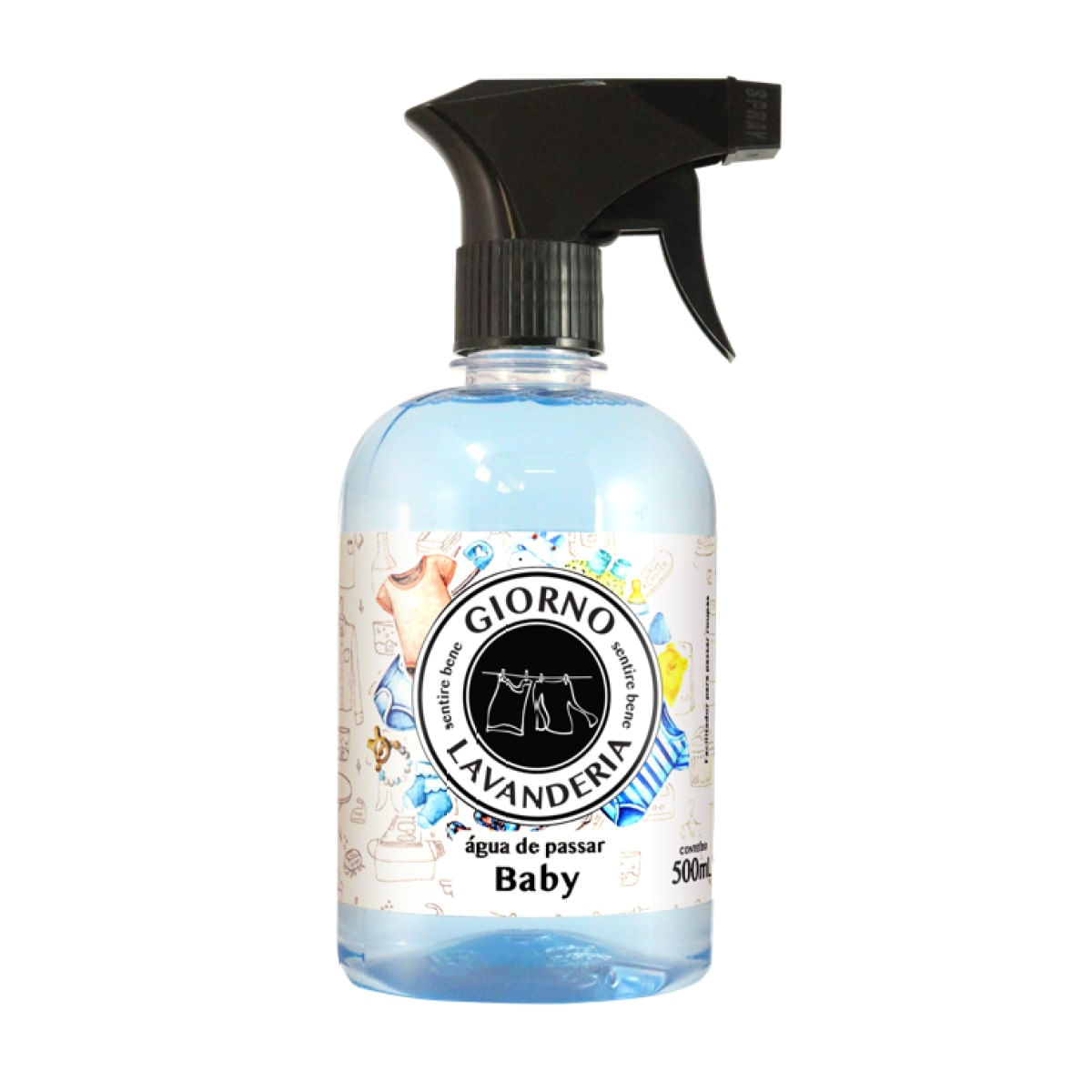 Água de Passar Baby Giorno Lavanderia 500 ml