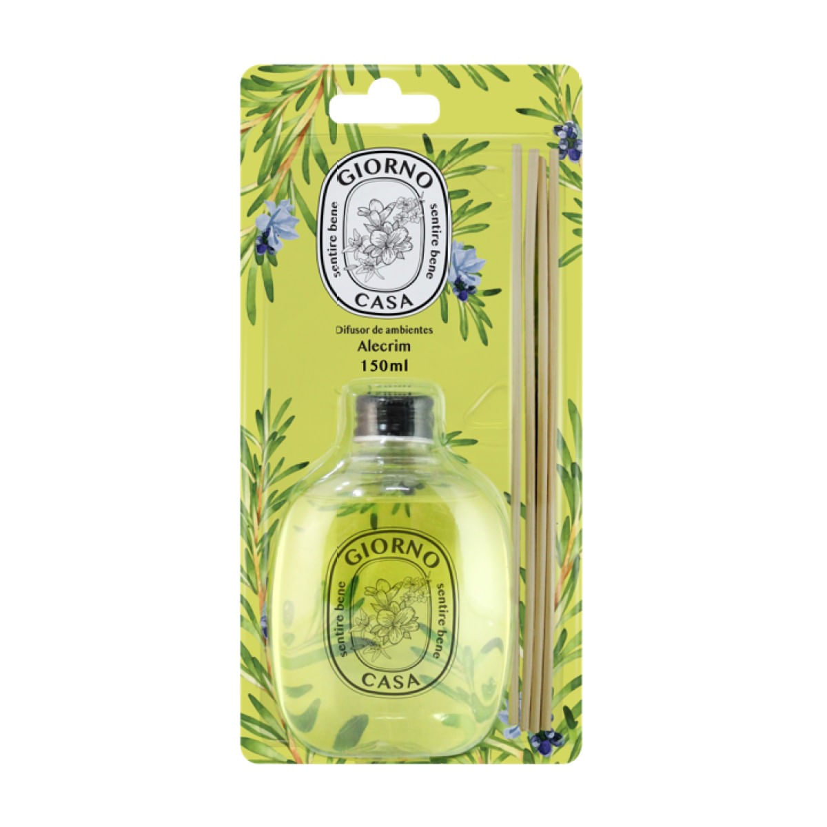 Difusor de Aromas Alecrim Giorno Casa 150 ml