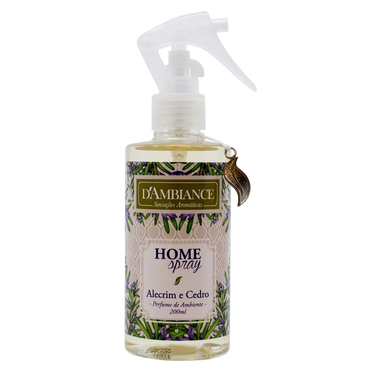 Aromatizador de Ambientes Alecrim e Cedro D&apos;Ambiance 200 ml