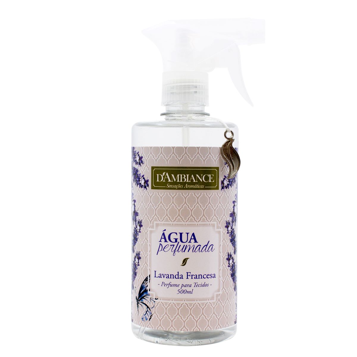 Água Perfumada para Tecidos Lavanda Francesa D&apos;Ambiance 500 ml