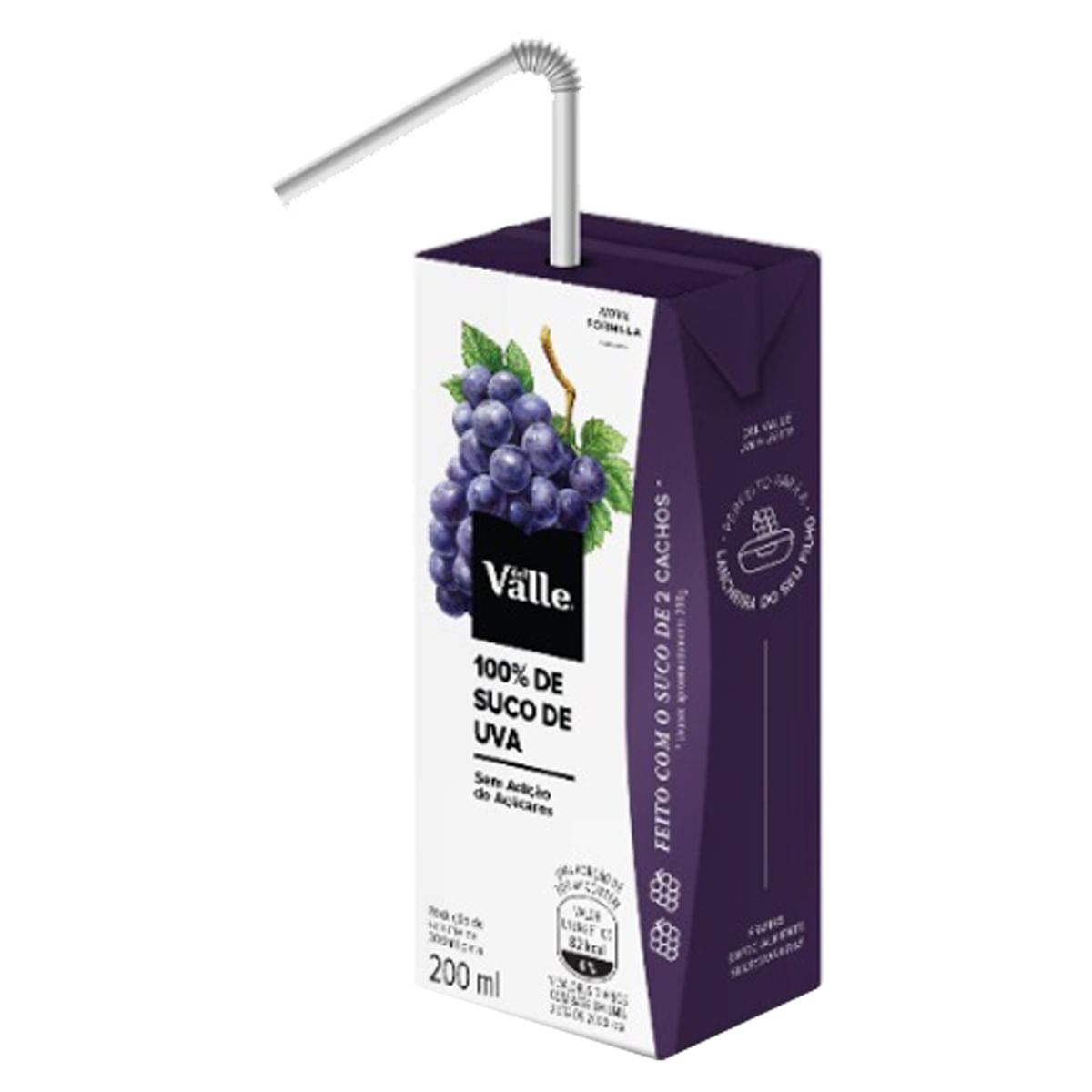 Suco de Uva Del Valle 200ml