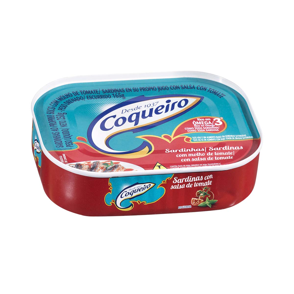 Sardinha com Molho de Tomate Coqueiro 250g