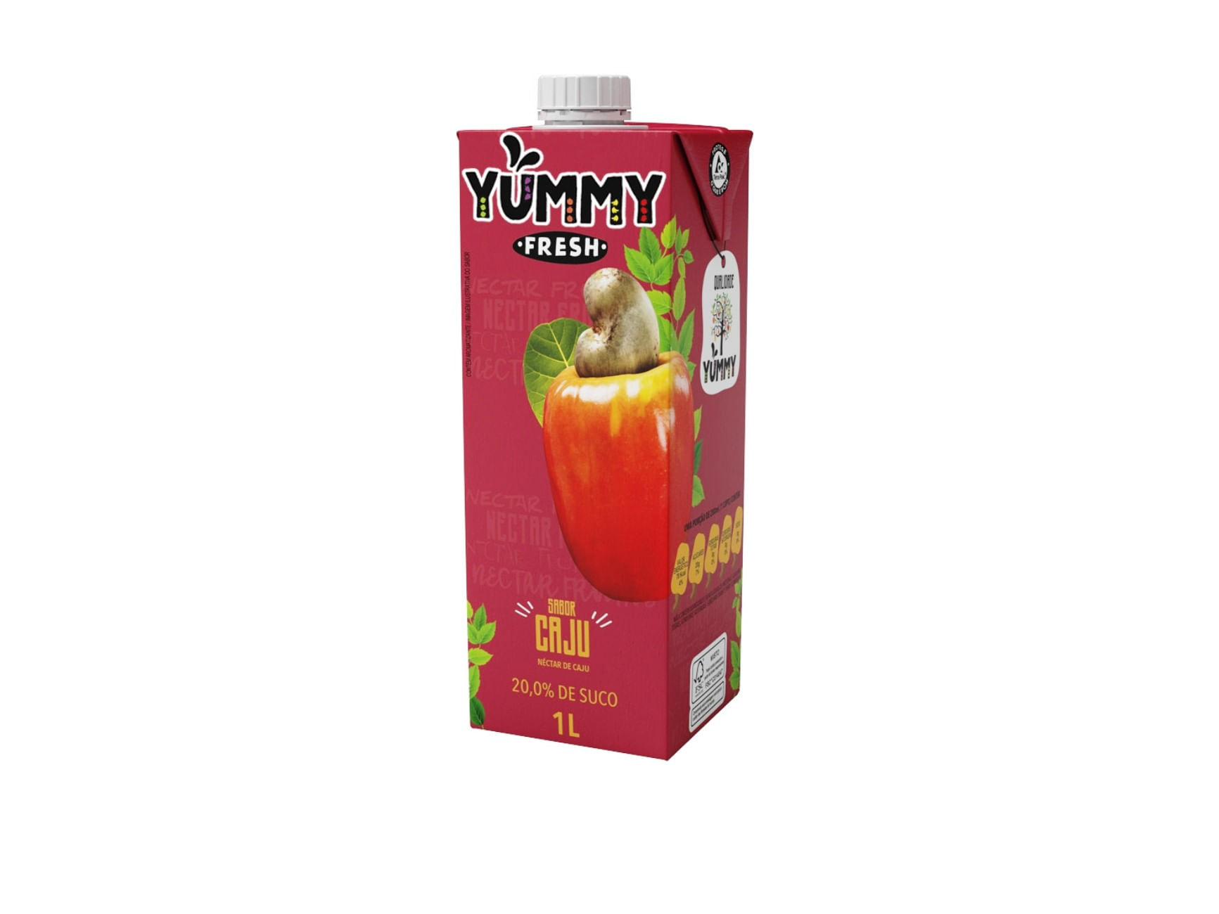 Suco Néctar de Caju Yummi 1L