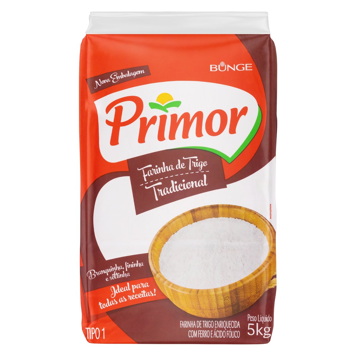 Farinha de Trigo Tipo 1 Primor 5 Kg