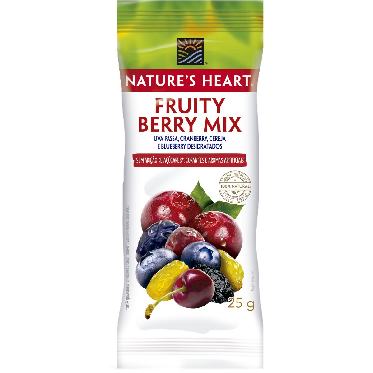 Snack Nature&apos;s Heart Fruity Berry Mix 25 g