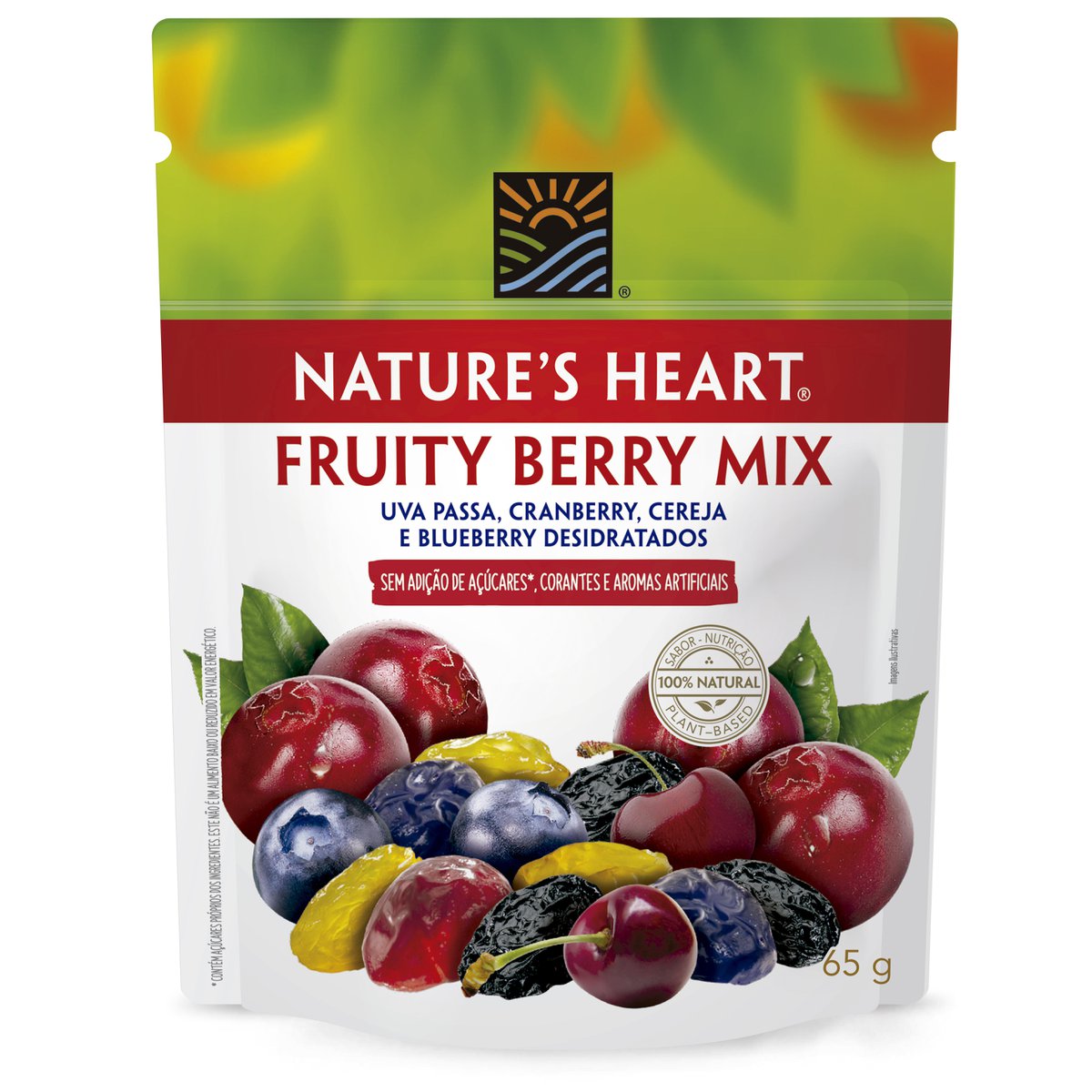 Snack Nature&apos;s Heart Fruity Berry Mix 65 g