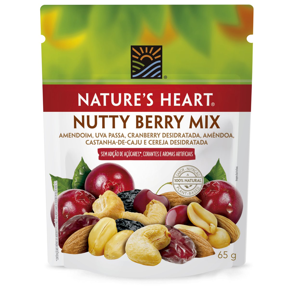 Snack Nature&apos;s Heart Nutty Berry Mix 65 g