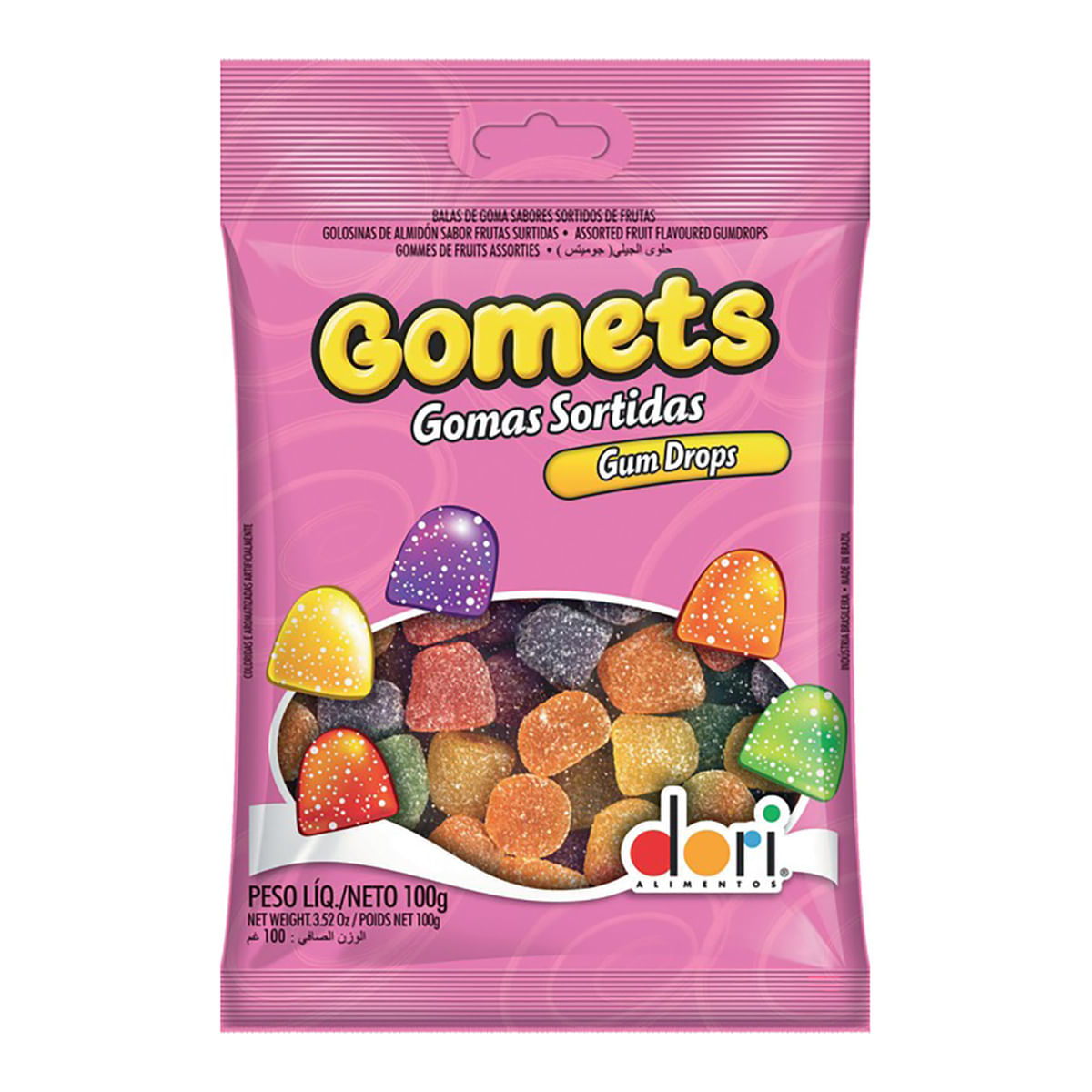 Bala de Goma Gomets Dori 100 g