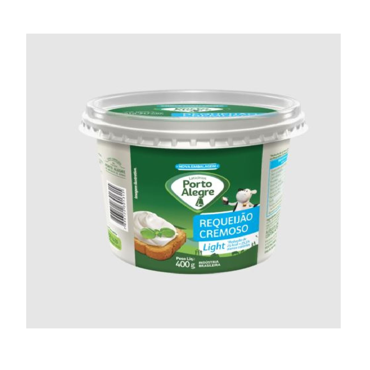 Requeijão Cremoso Light Porto Alegre 400 g