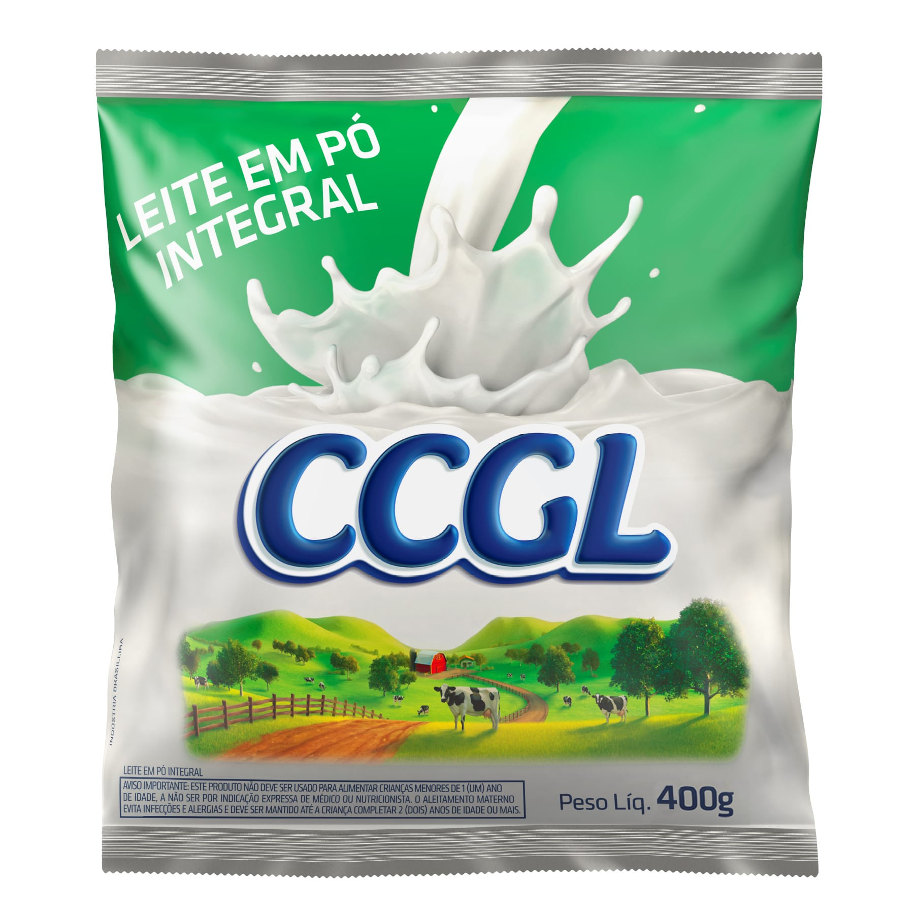 Leite em Pó Integral CCGL 400 g