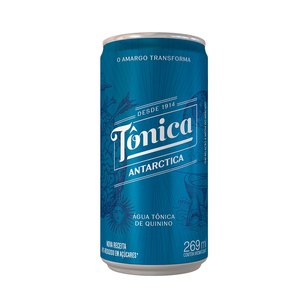 Água Tônica Antarctica Lata 269ML