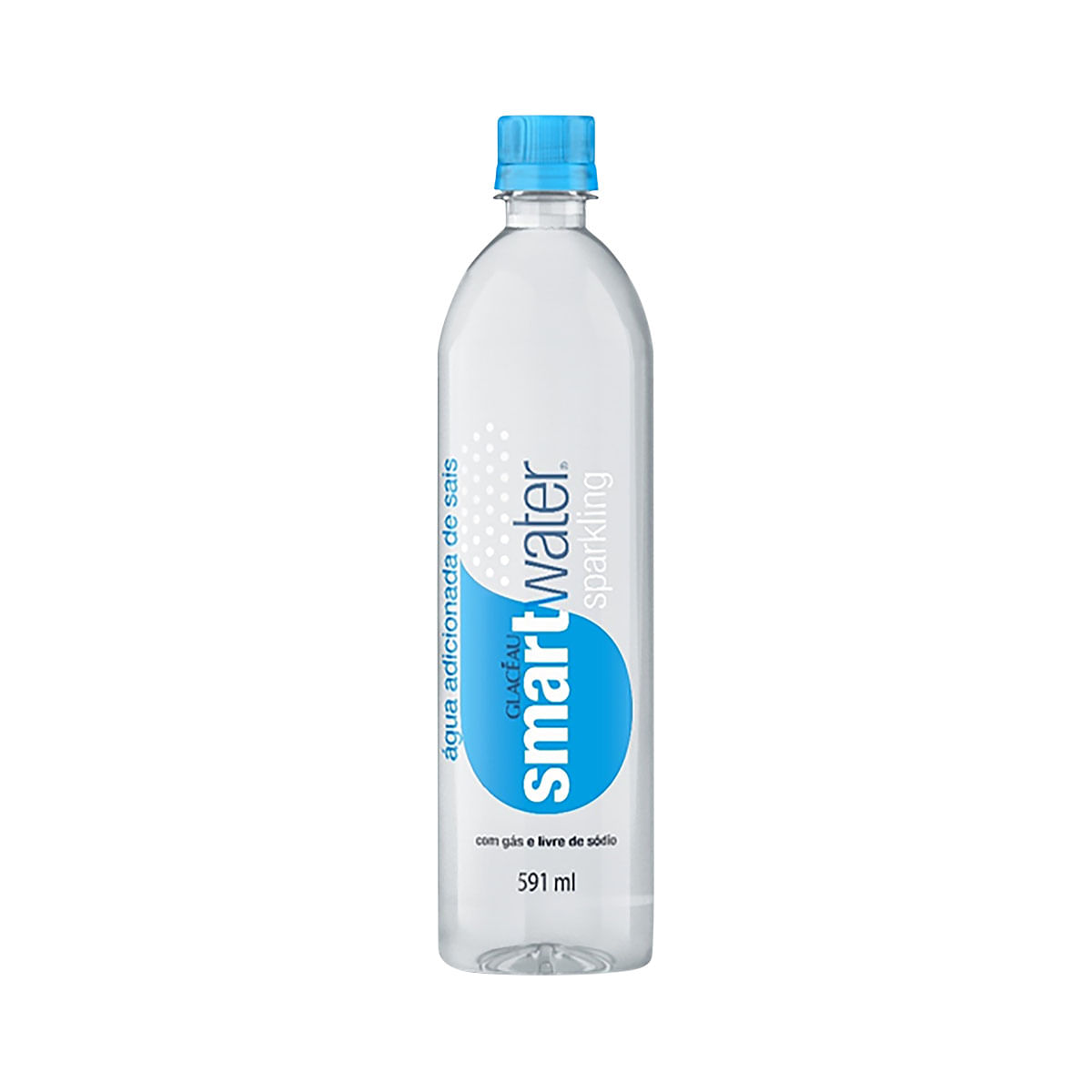 Água Mineral com Gás Smartwater 591 ml